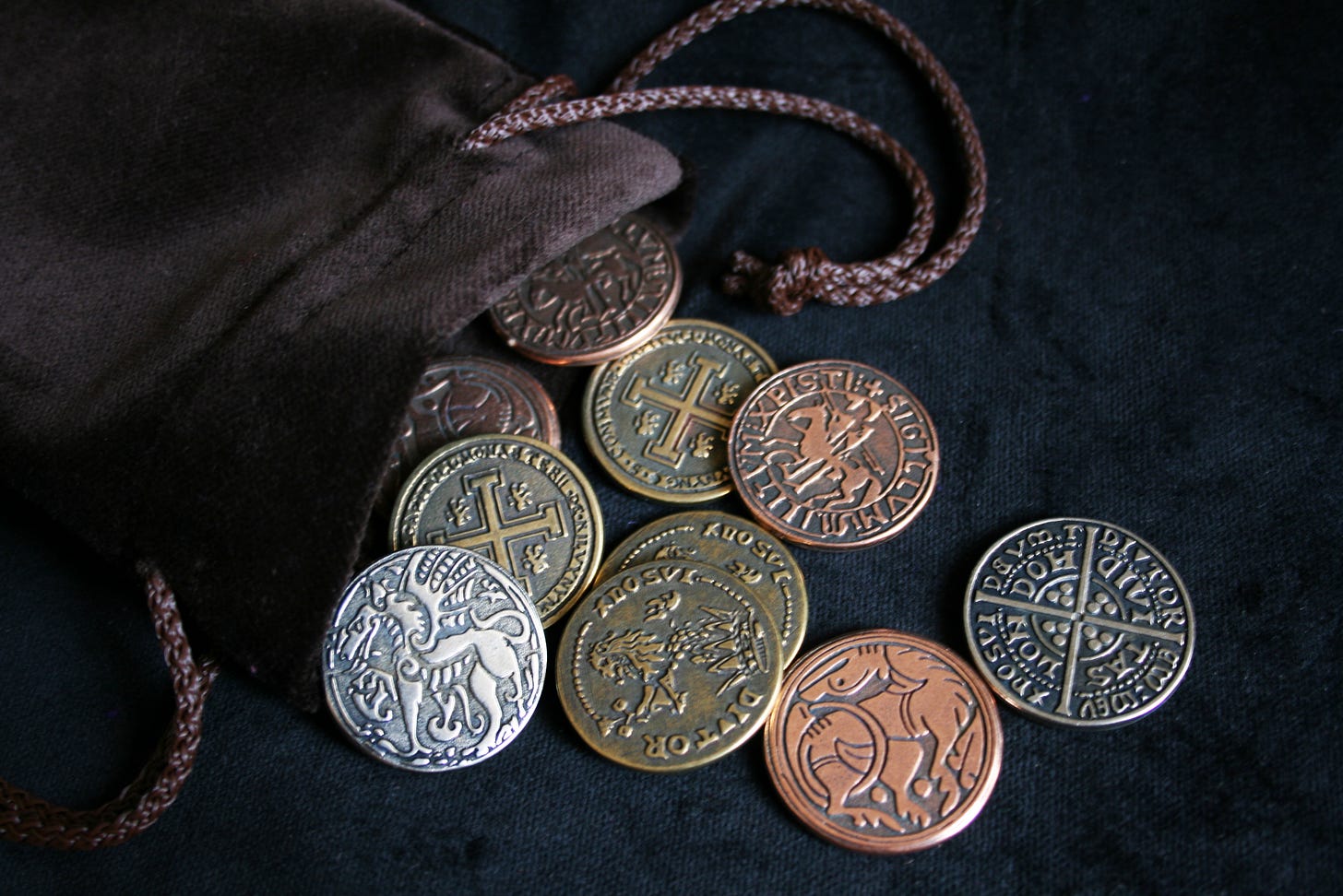 Medieval Set-Legendary Metal Coins | Drawlab Entertainment