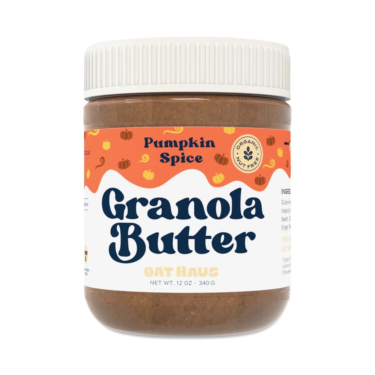 Oat Haus Pumpkin Spice Granola Butter