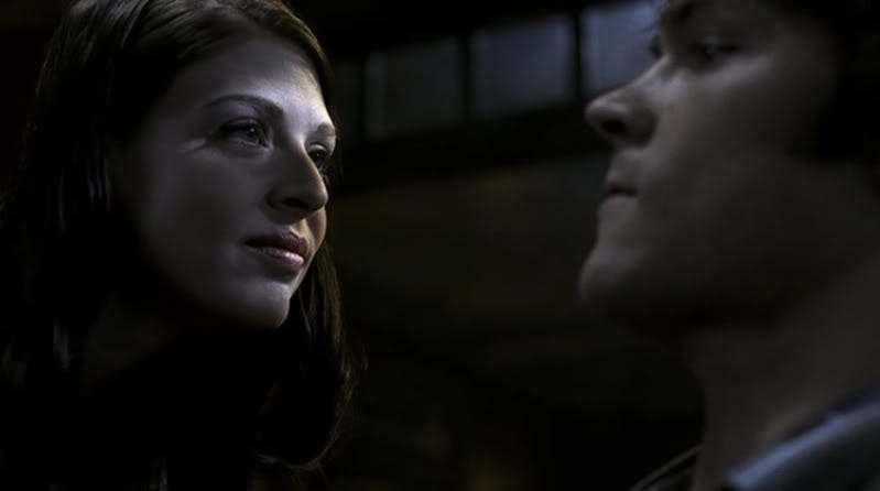 amber benson lenore in supernatural with jared padalecki