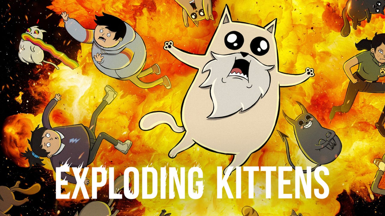 Exploding Kittens on Netflix Review | Double Take TV Newsletter | Jenni Cullen