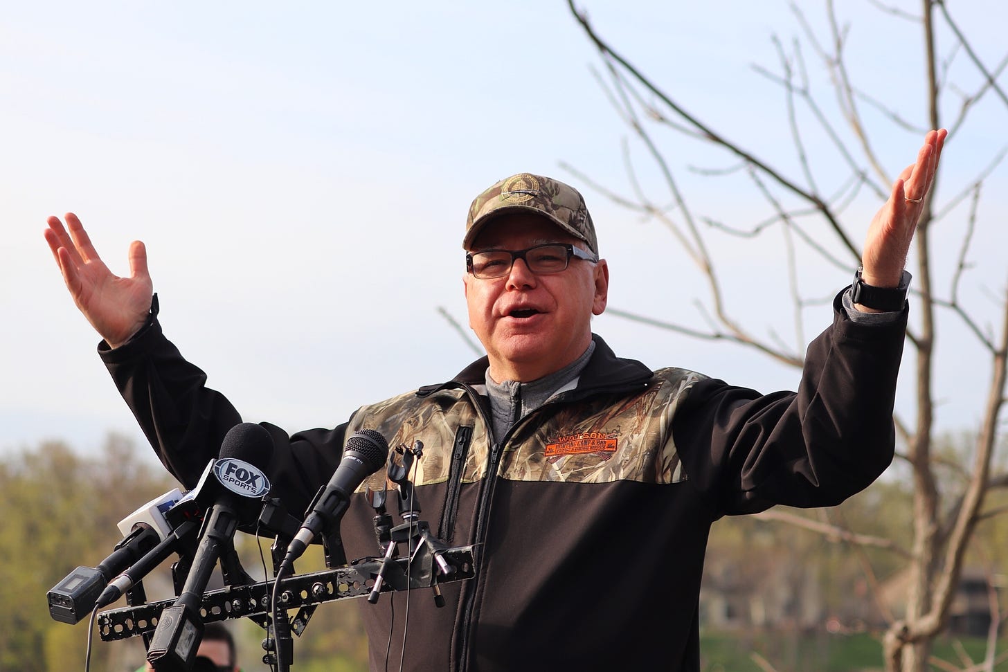 Why did Walz scrap the traditional governor's fishing opener?