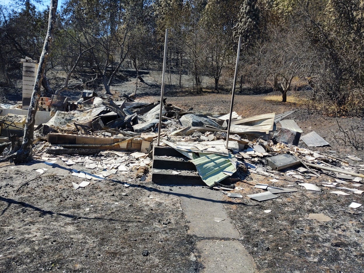 Burned out home of 20 years