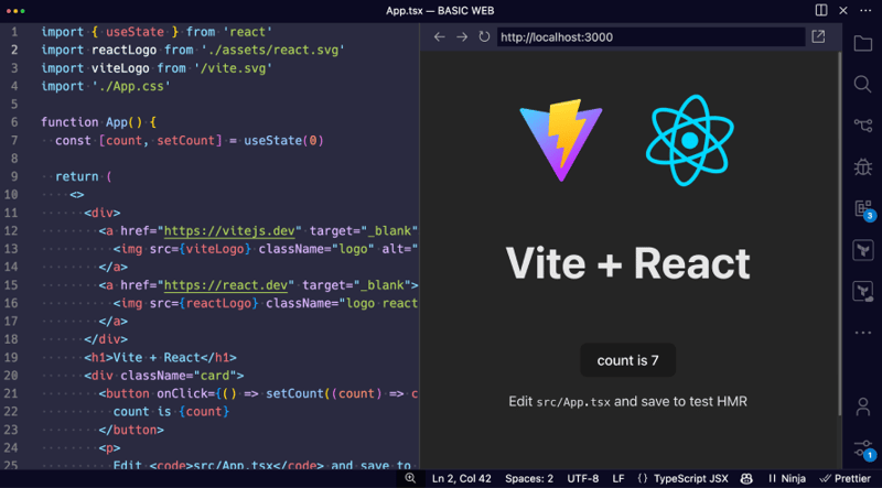 VS Code Simple Browser