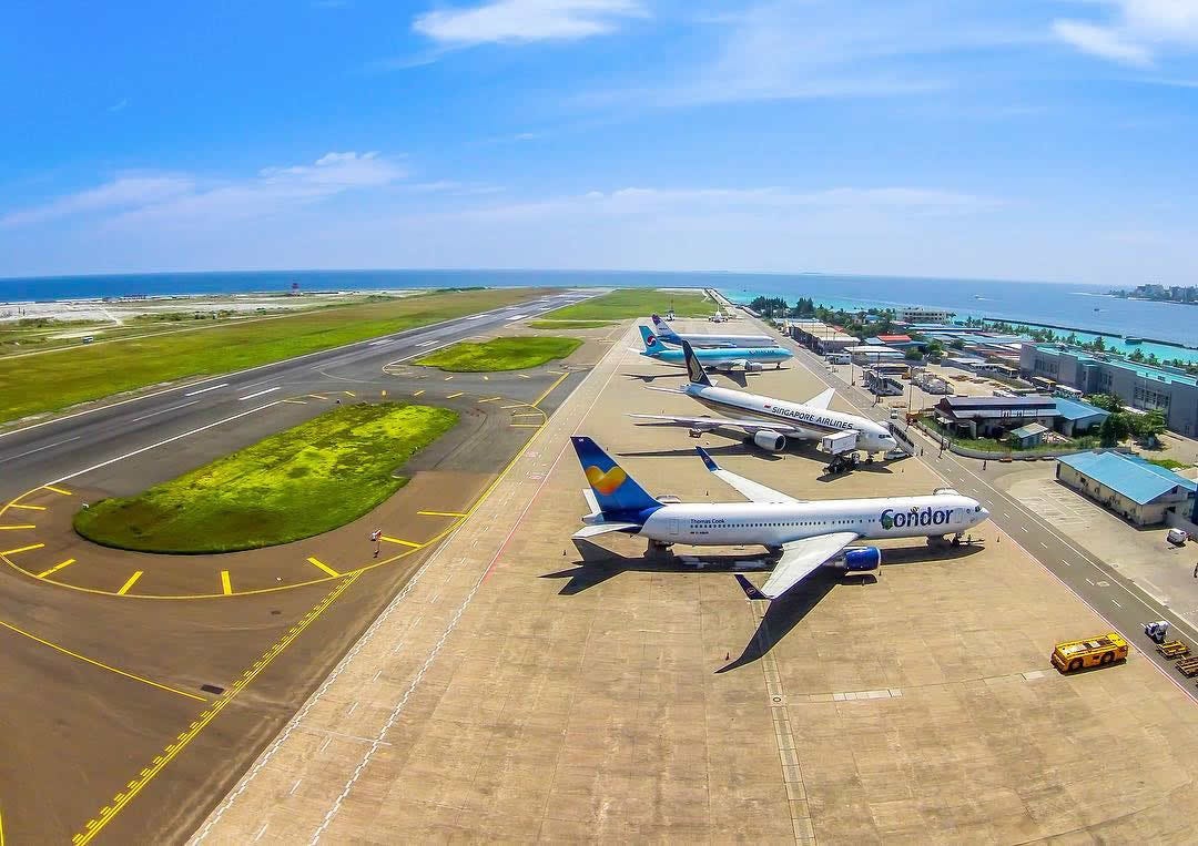 Velana International Airport in Male