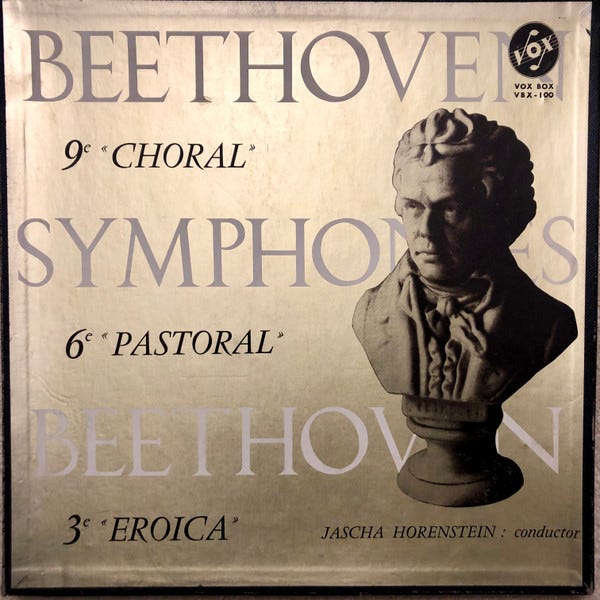 Beethoven / Jascha Horenstein – Symphonies N°3-6 Et 9 (1959, Vinyl) -  Discogs