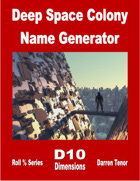 Deep Space Colony Name Generator