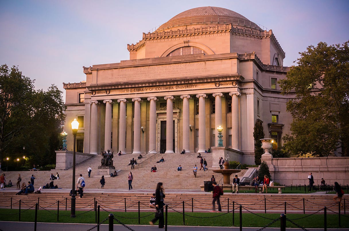 Columbia University library