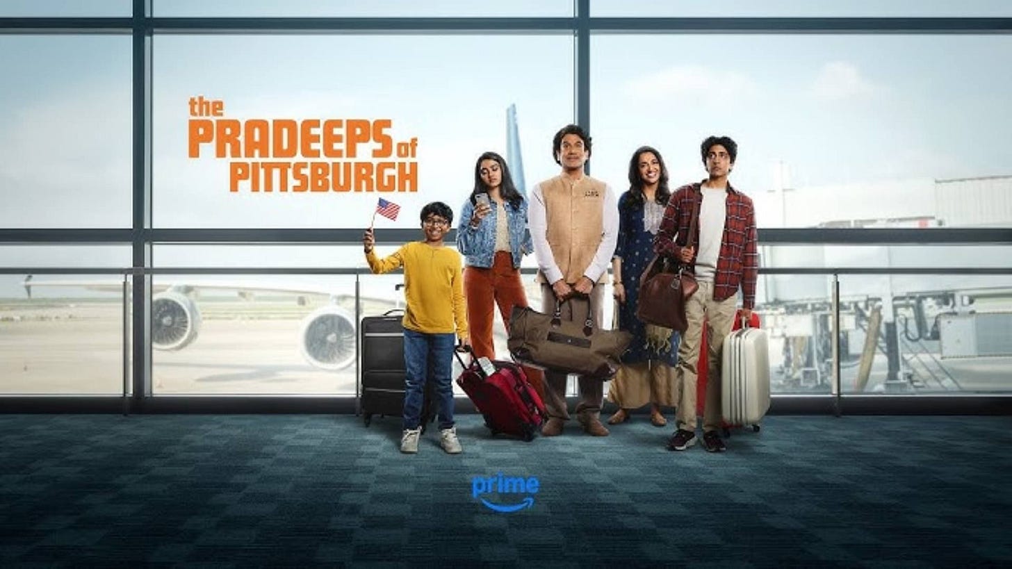 The Pradeeps of Pittsburgh Review on Prime Video | Double Take TV Newsletter | Jenni Cullen