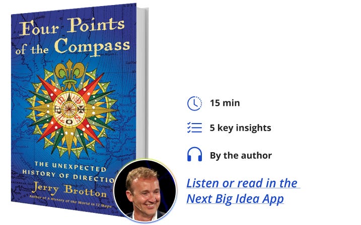 Four Points of the Compass Jerry Brotton Next Big Idea Club Book Bite