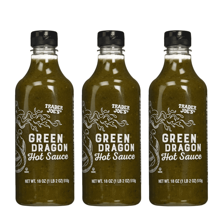 TJ Green Dragon Hot Sauce 18 Oz (Pack Of 3) - Walmart.com