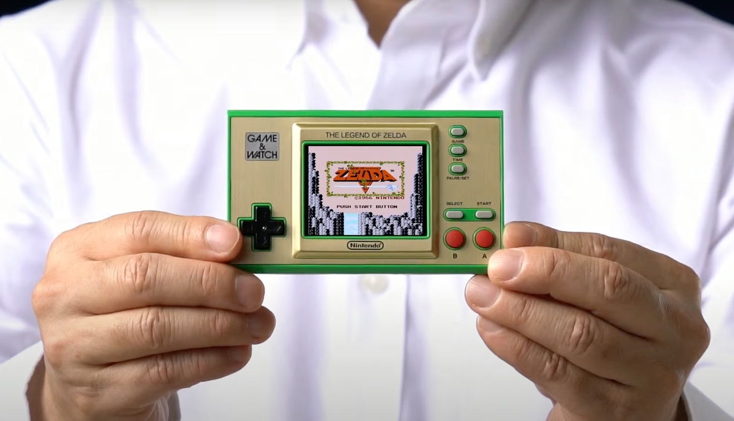 An adorable Zelda-themed Game & Watch comes out November 12th | Engadget