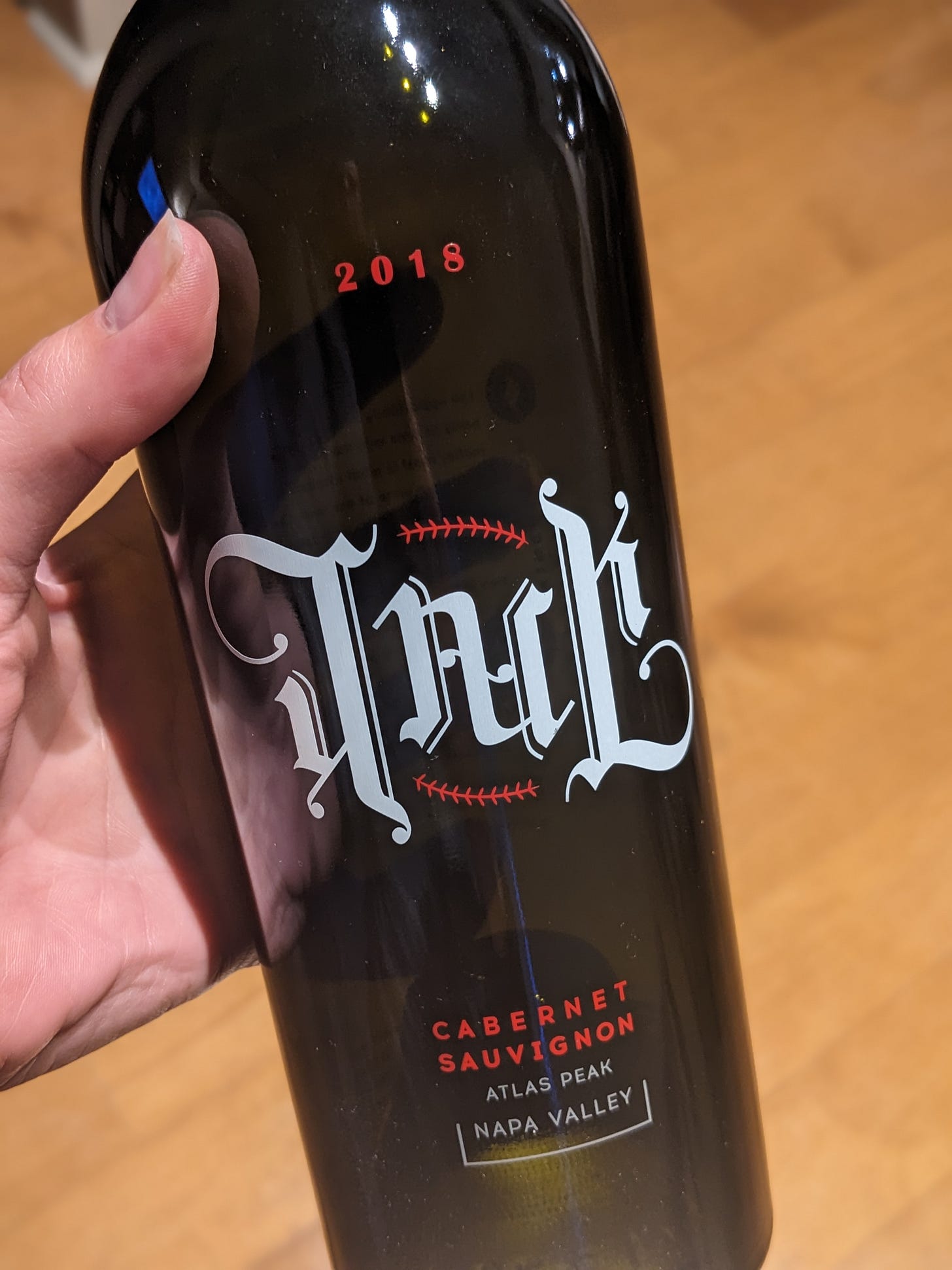 2018 Jack Winery Cabernet Sauvignon Wine Bottle