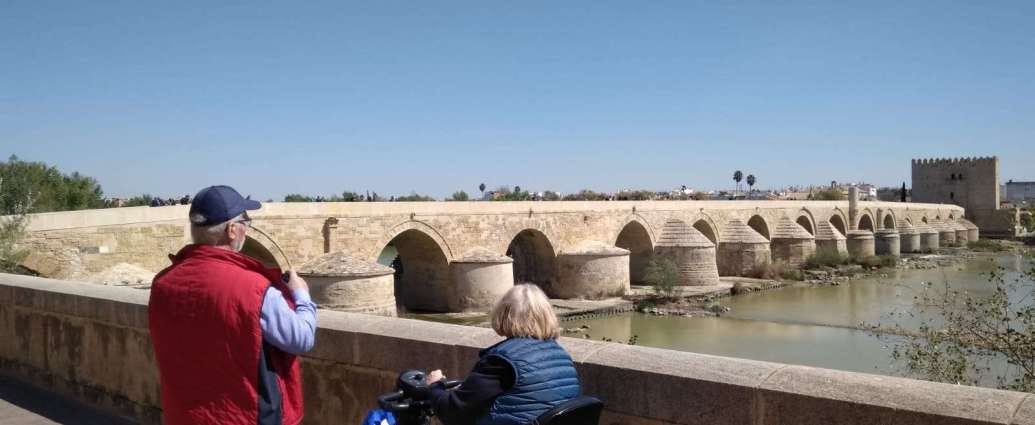 cordoba view bridge spain