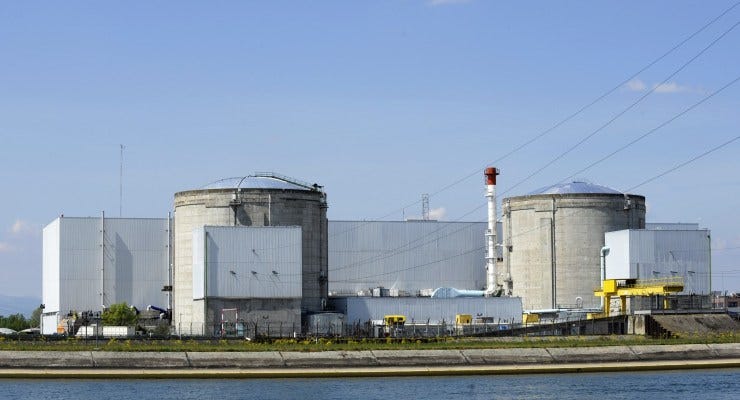 France's Fessenheim nuclear power plant (Image: AP/Winfried Rothermel)