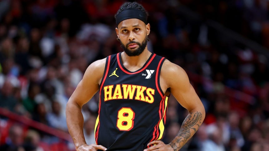 Patty Mills waived by Atlanta Hawks in NBA, making him available for  playoff contender - ABC News