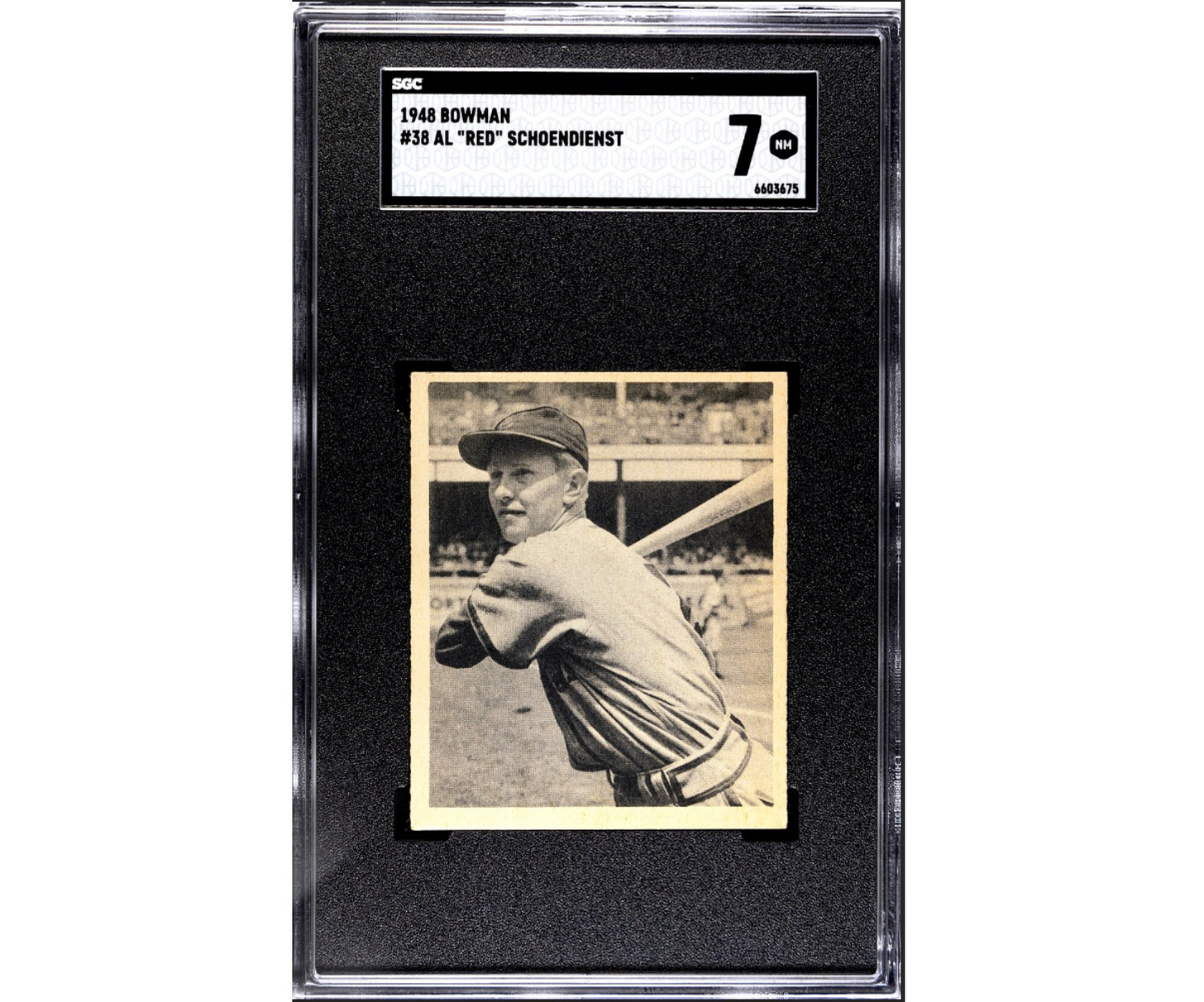 1948 Bowman Baseball Red Schoendienst