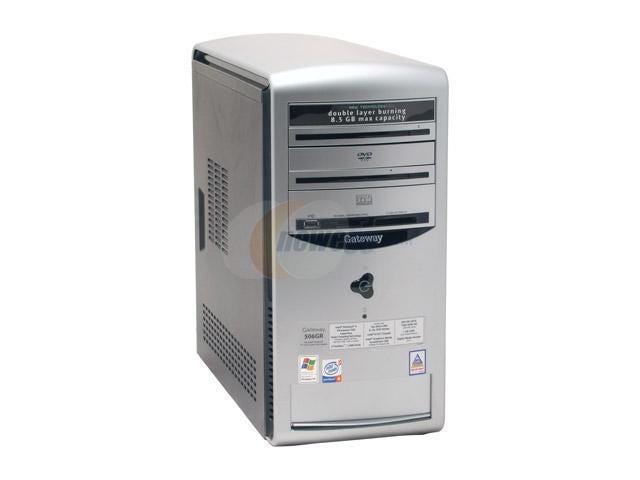 Gateway Desktop PC 506GR Pentium 4 3.2GHz 1GB DDR 200GB HDD Windows XP Home  - Newegg.com