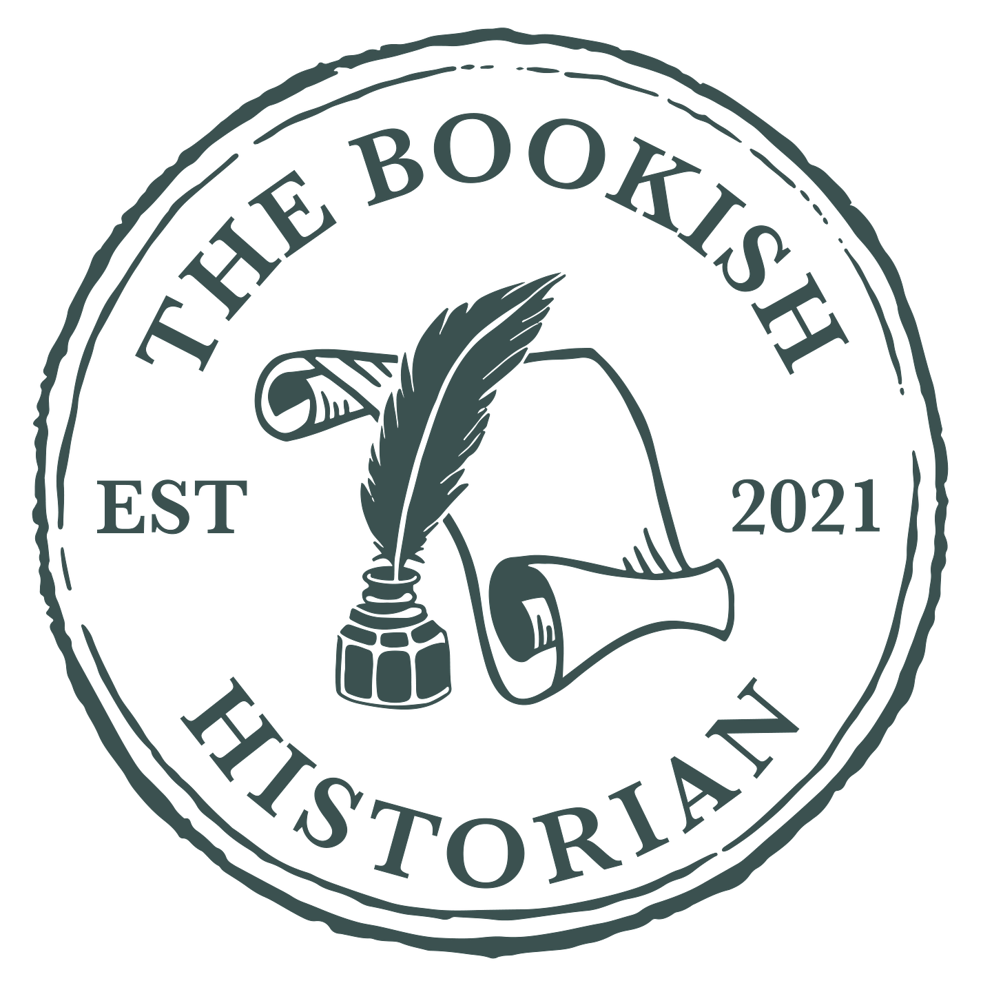 The Bookish Historian's new logo.