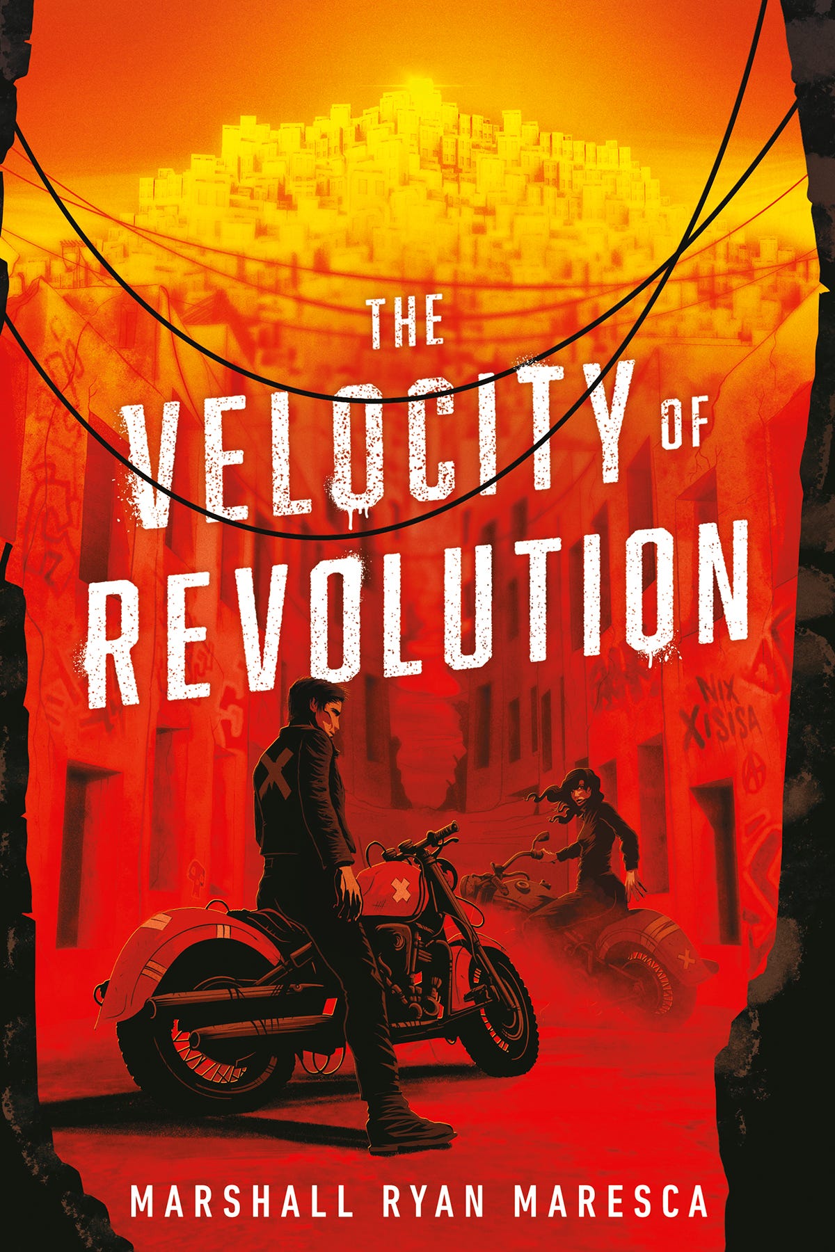 Book cover: The Velocity of Revolution by Marshall Ryan Maresca