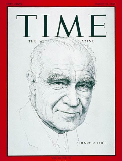 This Week in History: TIME Magazine and Henry Luce | Time