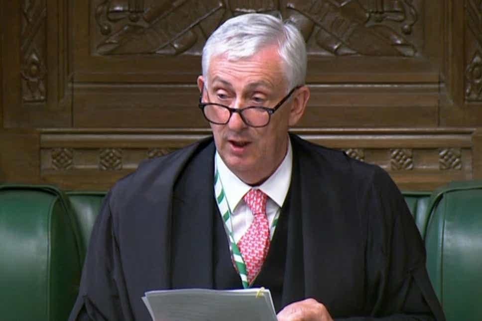 June 21: Sir Lindsay Hoyle blasts Covid press briefing before MPs told |  Evening Standard