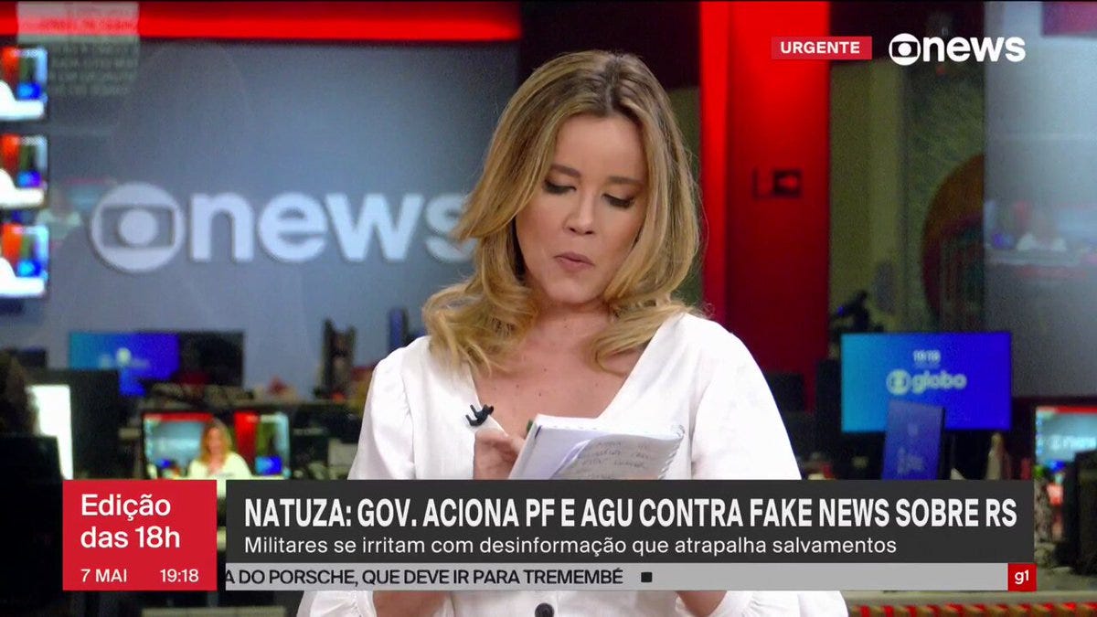 @GloboNews's video Tweet