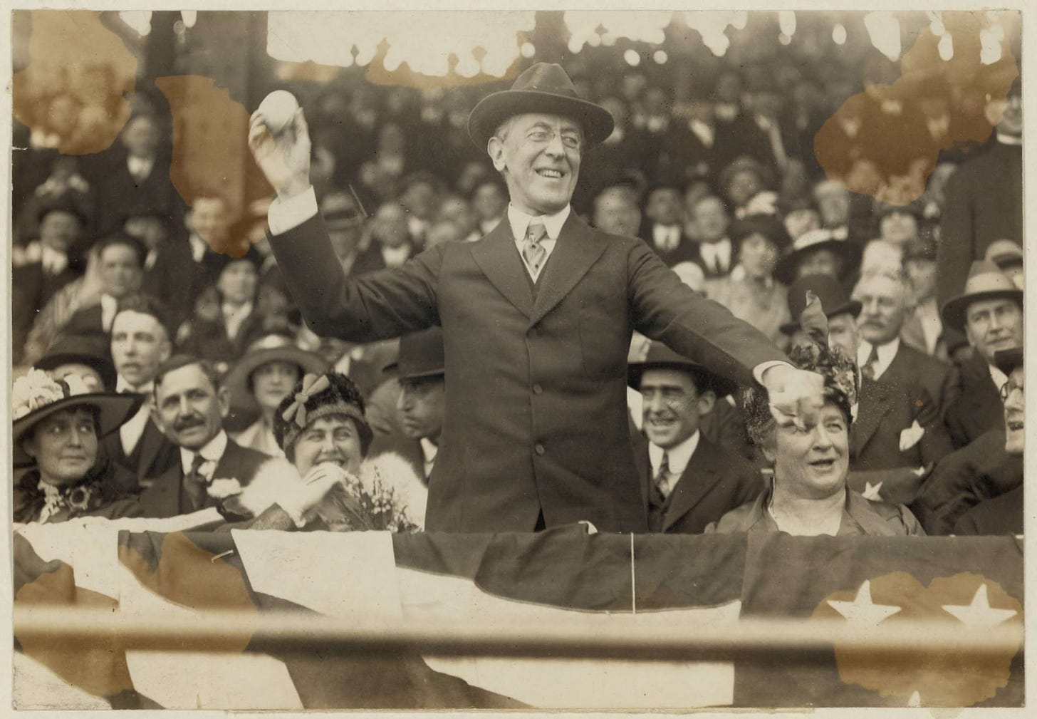 美国前总统伍德罗·威尔逊（Woodrow Wilson）