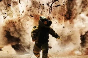 Hurt Locker bomb explosion