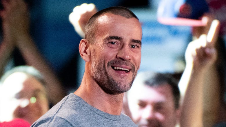 CM Punk appearing for AEW