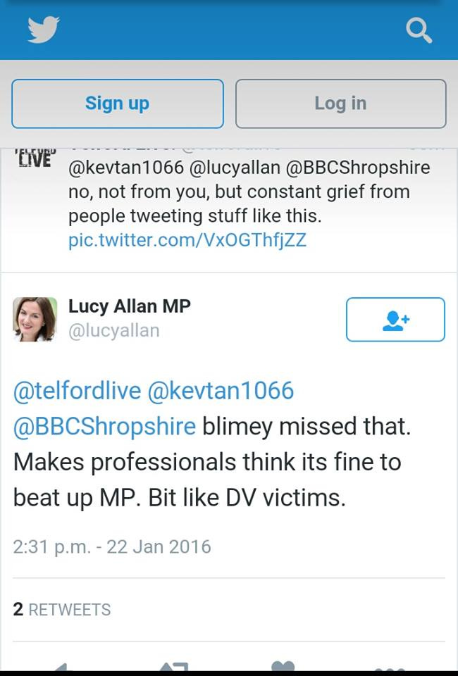 Lucy Allan Domestic Violence