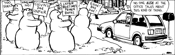 Calvin's snowmen | The Calvin and Hobbes Wiki | Fandom