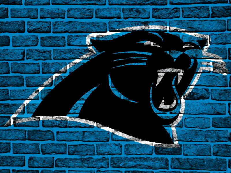 carolina panthers fathead wall decal