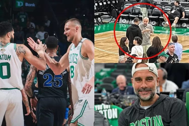 Boston Celtics berhasil tumbangkan Dallas Mavericks di game pertama NBA  Finals, ada andil dari Pep Guardiola? - Hops ID