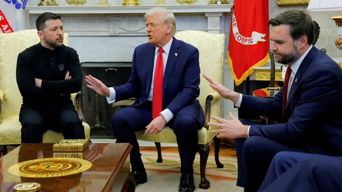 Trump's Oval Office thrashing of Zelensky shows limits of Western allies'  ability to sway U.S. leader - The Hindu