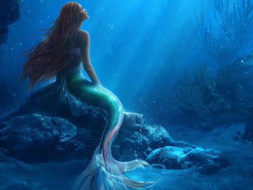 The Little Mermaid movie is officially coming out of the water and here's  the first poster — Attack The Culture