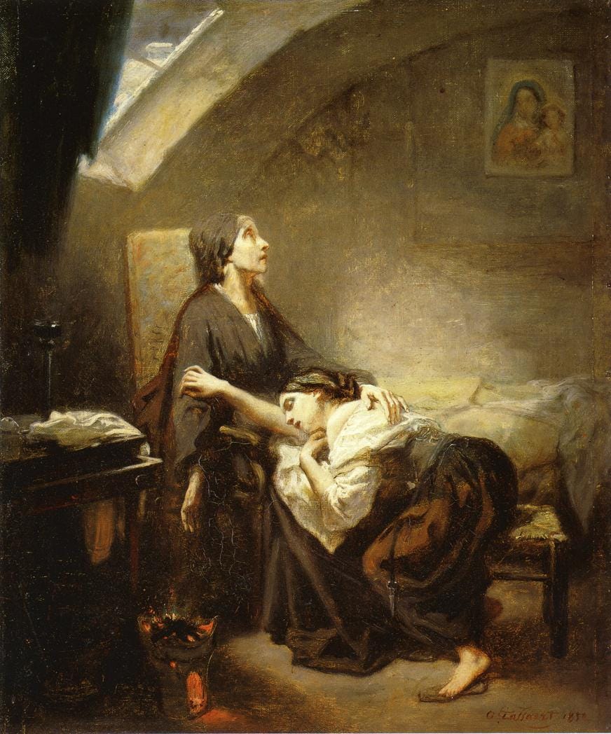 Suicide (1852), Montpellier, musée Fabre.