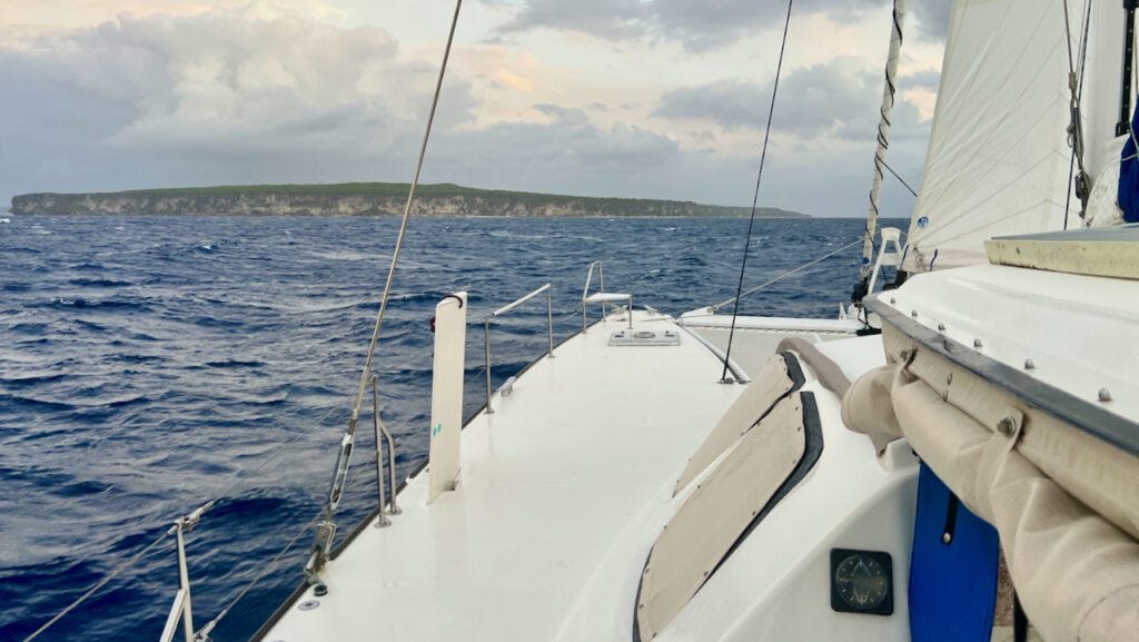 Landfall Makatea