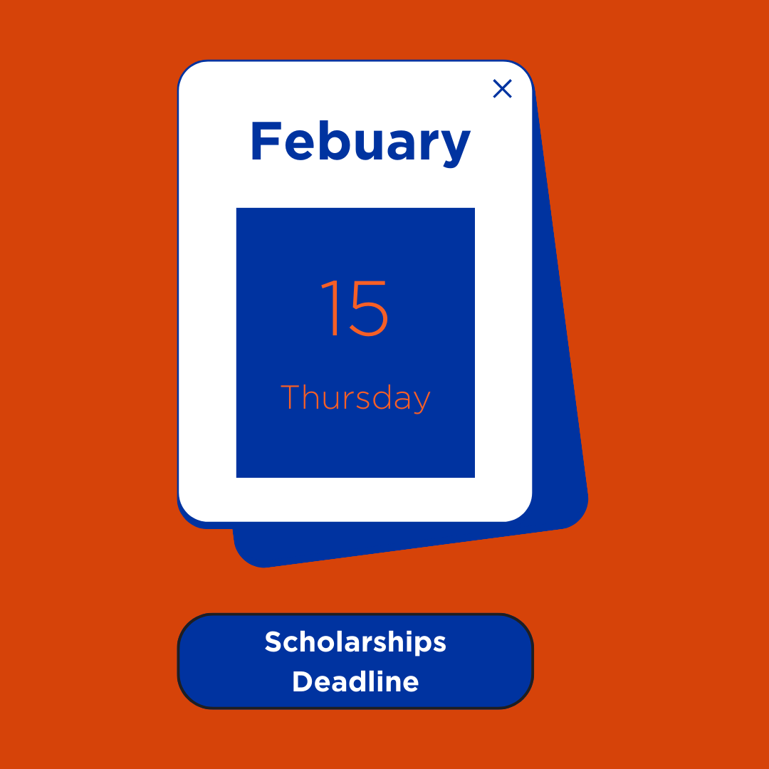 Scholarships deadline graphic