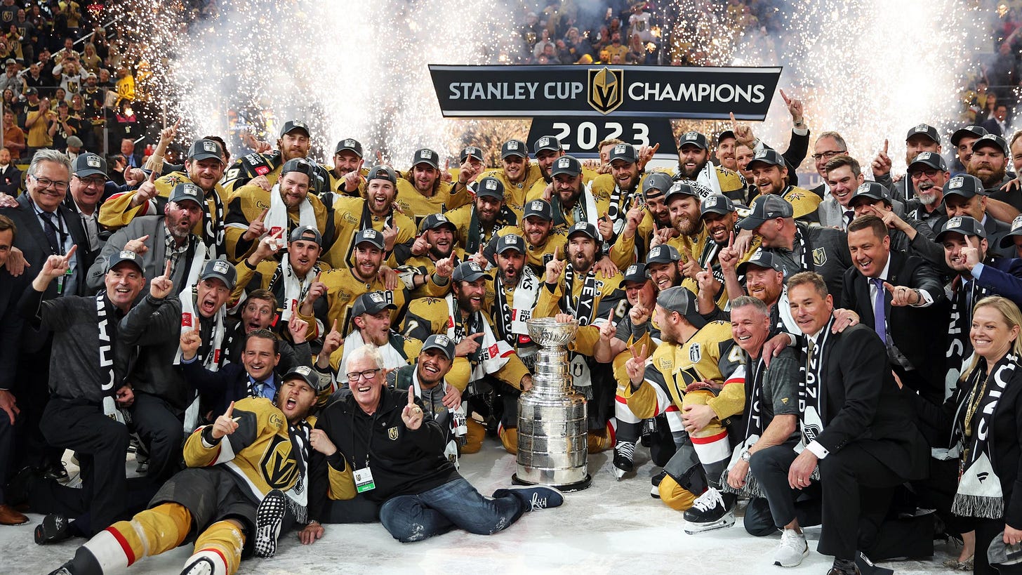 Les Las Vegas Golden Knights remportent leur première Stanley Cup -  Eurosport