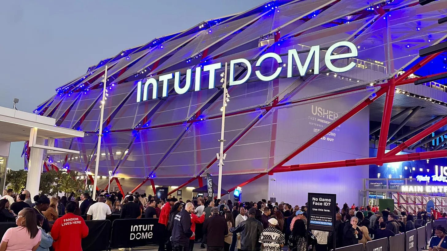 Intuit Dome's facial recognition cameras run the show | KCRW Features