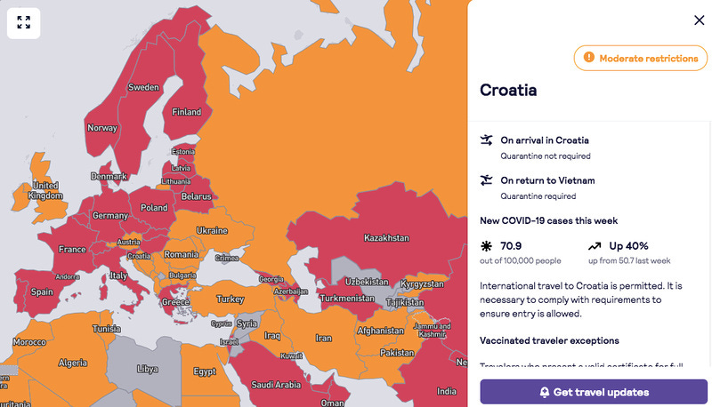 Skyscanner country restrictions