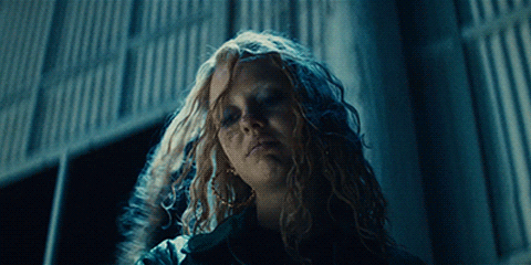Gif of Mia Goth playing Maxine in Maxxxine.