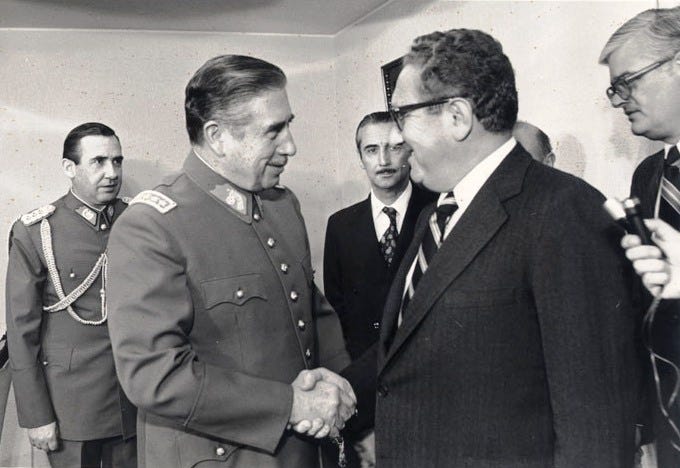 Kissinger in Chile