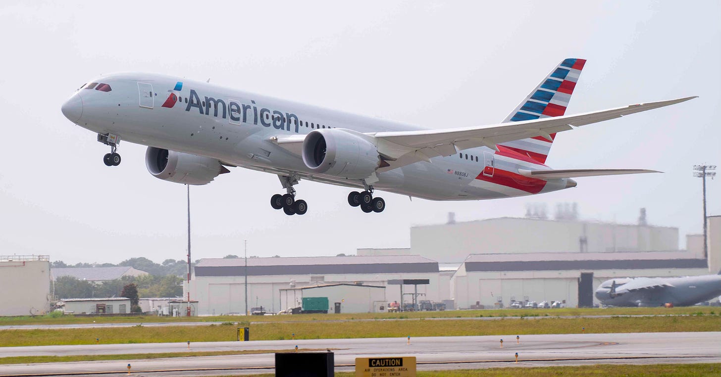 Boeing 787-8 Deliveries Resume - American Airlines Newsroom