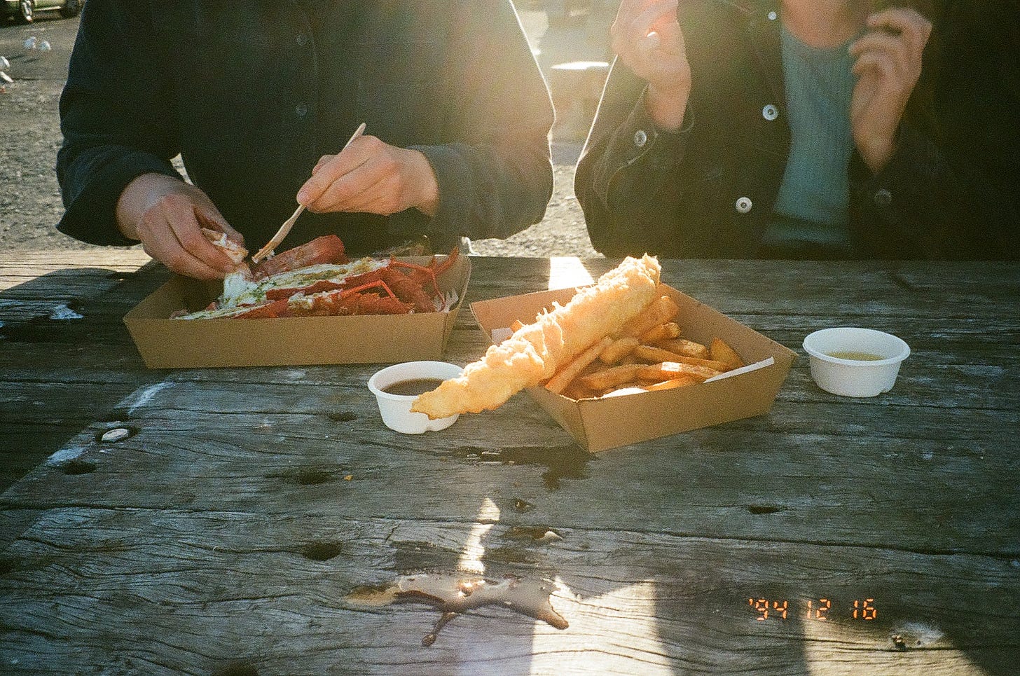 Nin's bin crayfish restaurant Kiakoura New Zealand must see food story by travel writer Courtney Jill Bishop.