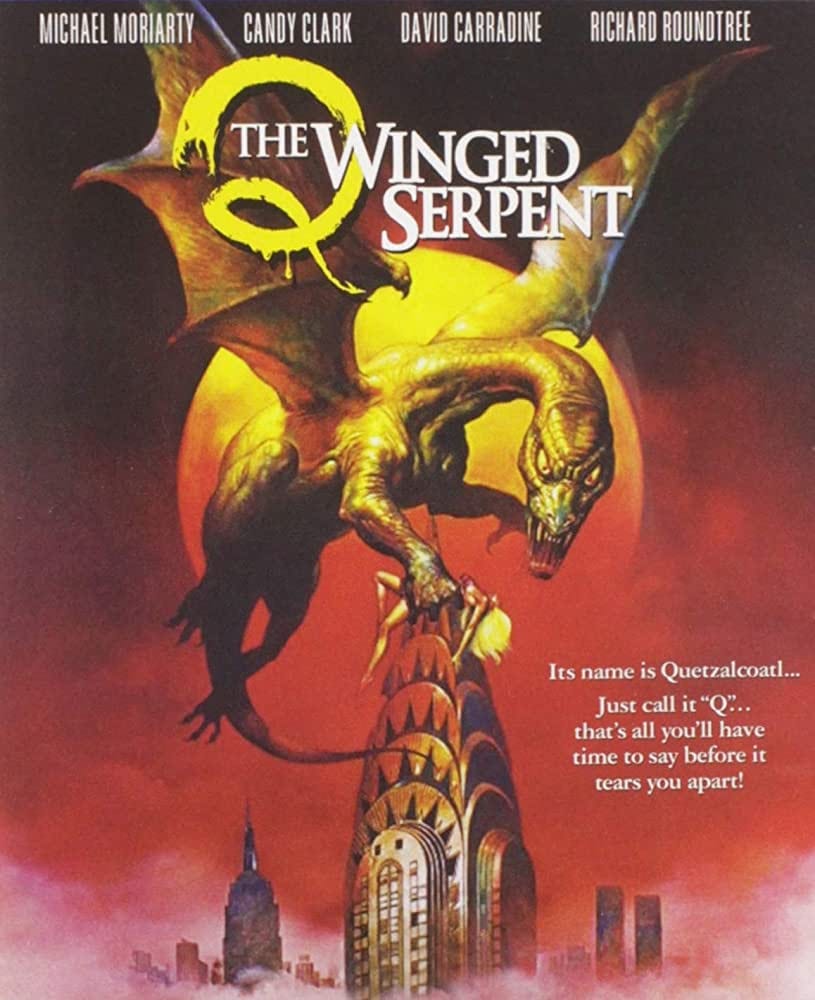 Amazon.com: Q: The Winged Serpent [Blu-ray] : Michael Moriarty, Candy  Clark, David Carradine, Larry Cohen: Movies & TV