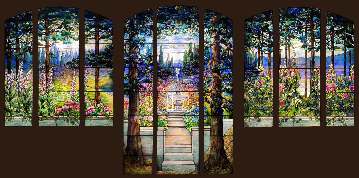 Met acquires large Tiffany window by Agnes Northrop – The History Blog