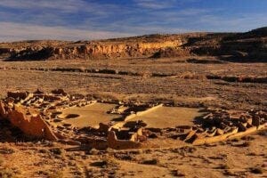 Pueblo Bonito in Chaco Canyon stood at the head of a regional system that lasted some 250 years. This is a long life span compared to the pre-modern states analyzed in a new study in PNAS. (image: Nate Crabtree)