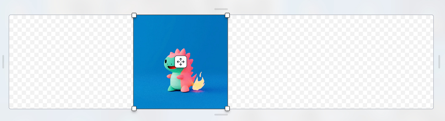 Baby dragon has 1:1 aspect ratio.