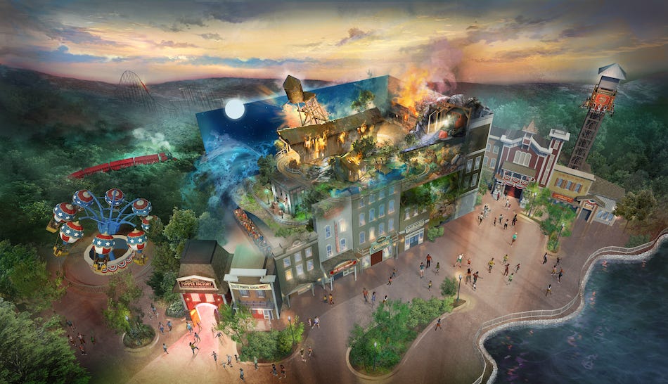 Fire in the Hole at Silver Dollar CIty rendering